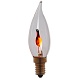 Uniel свеча на ветру декоративная с эффектом пламени Е14 3W
